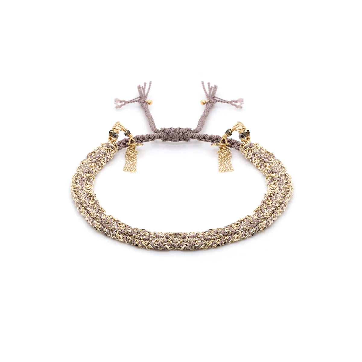 Nº 183 Bracelet Gold Grey