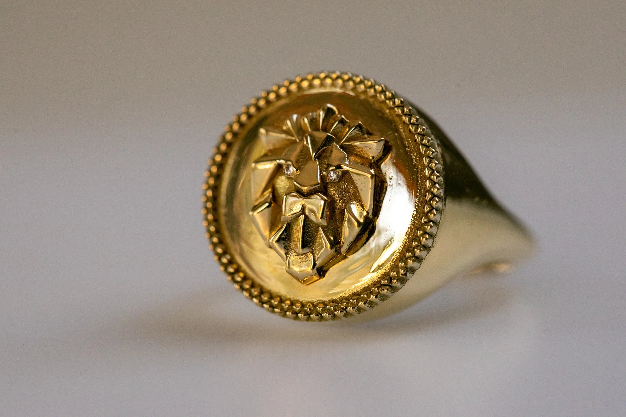 Victorian Style Fox Signet Ring — Vulpecula Jewelry